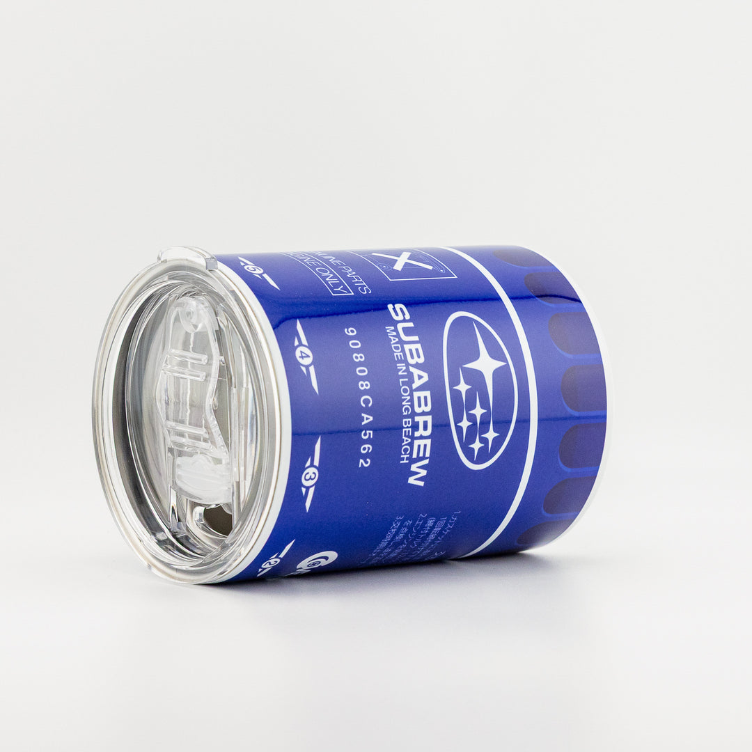 COVERART CUSTOM SUBARU OEM OIL FILTER STAINLESS STEEL MUG TUMBLER CAMPING GEAR