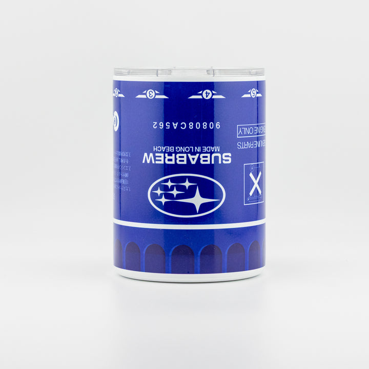 COVERART CUSTOM SUBARU OEM OIL FILTER STAINLESS STEEL MUG TUMBLER CAMPING GEAR