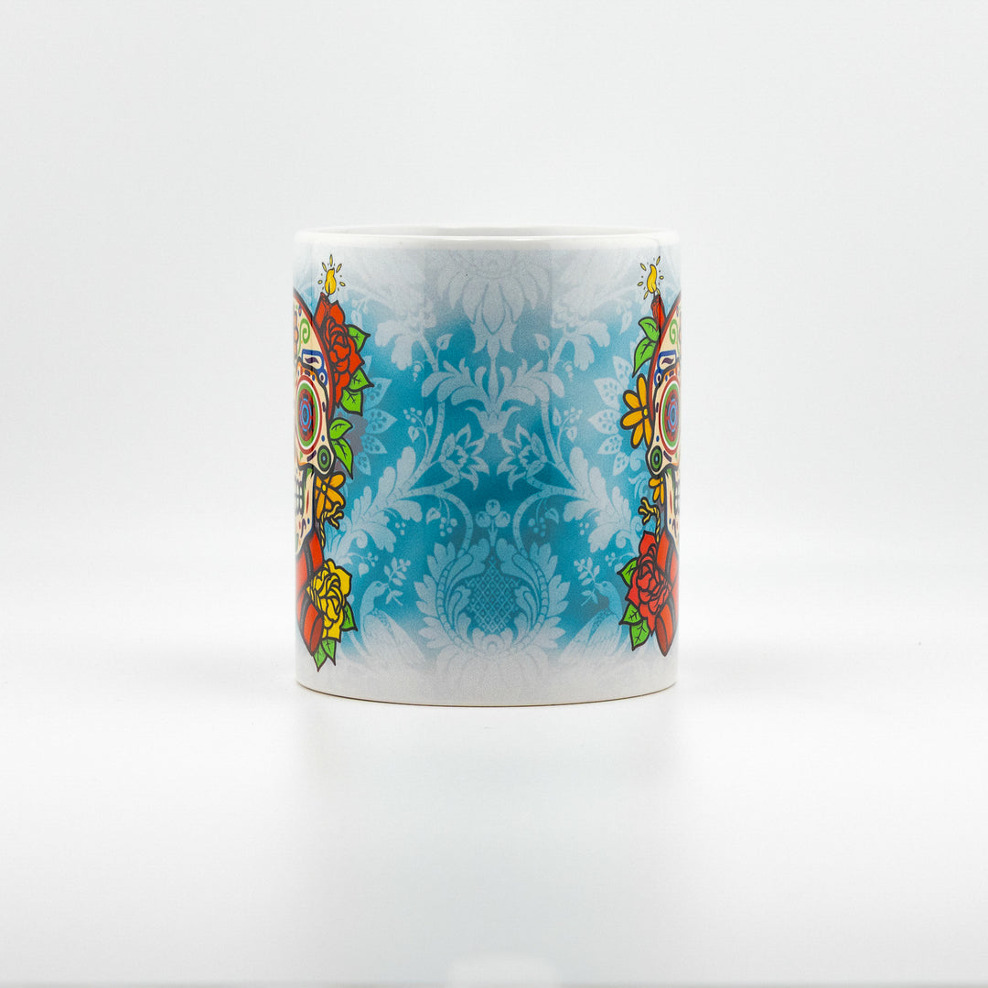 COVERART DIA DE LOS MUERTOS PORCELAIN MUG DAY OF THE DEAD COFFEE TEA