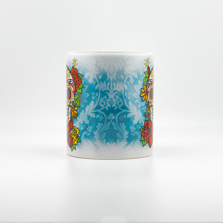 COVERART DIA DE LOS MUERTOS PORCELAIN MUG DAY OF THE DEAD COFFEE TEA