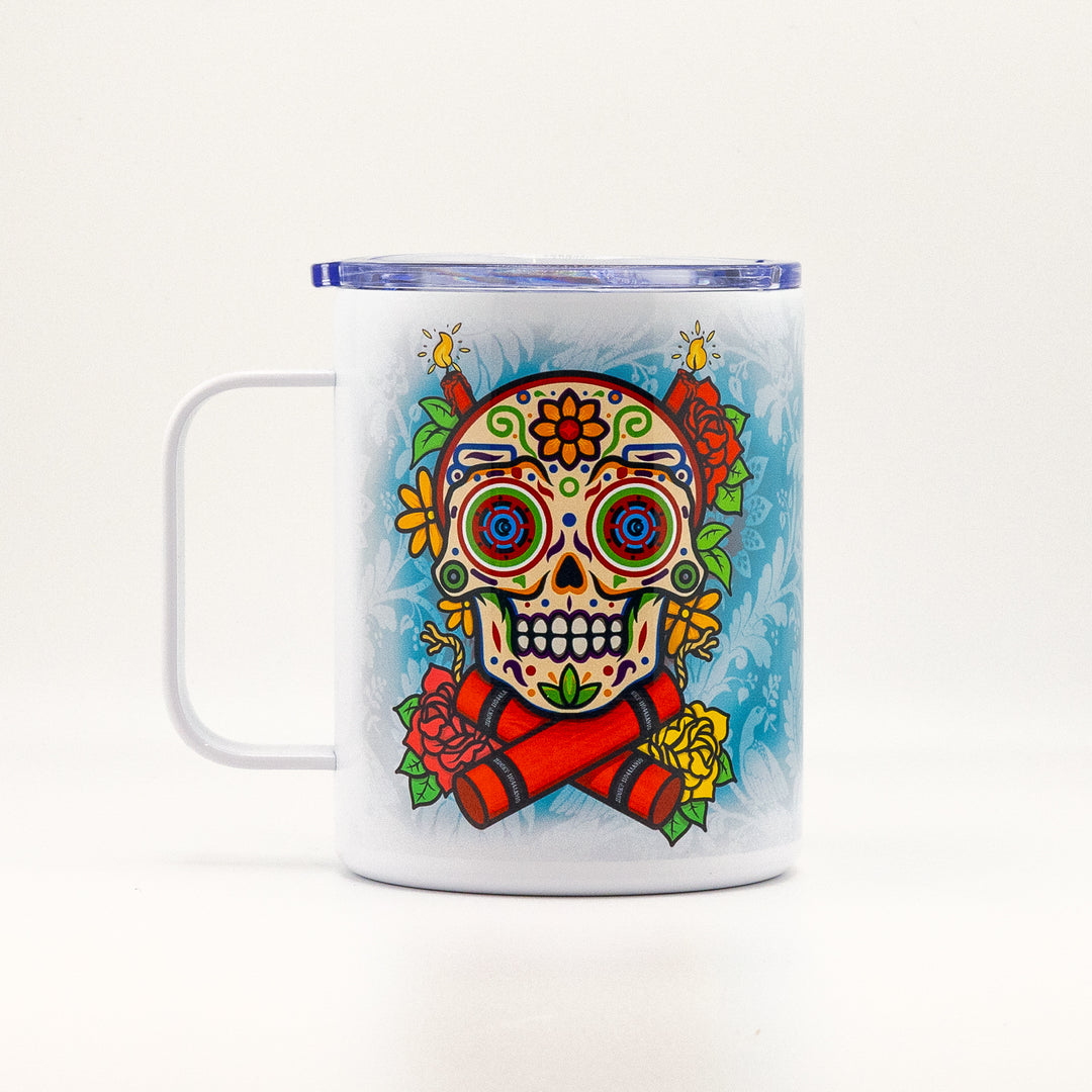 Calavera Travel Stainless Steel Mug
