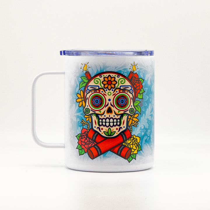 Calavera Travel Stainless Steel Mug