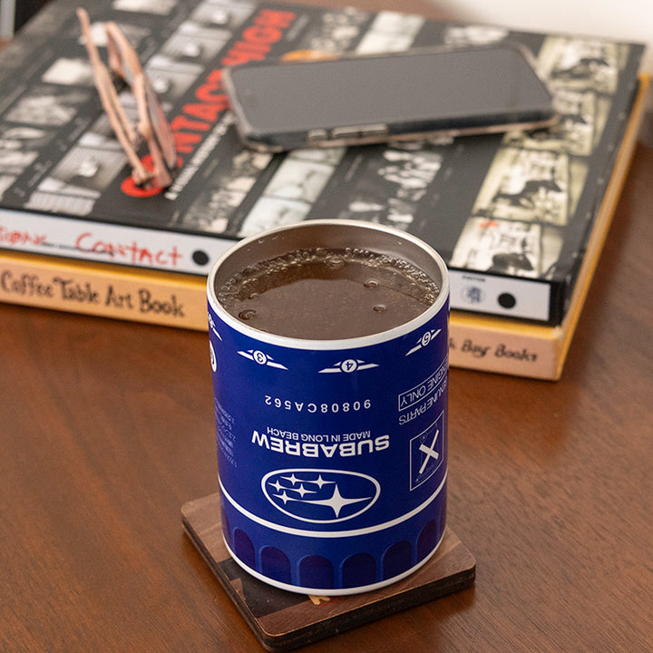COVERART CUSTOM SUBARU OEM OIL FILTER STAINLESS STEEL MUG TUMBLER CAMPING GEAR