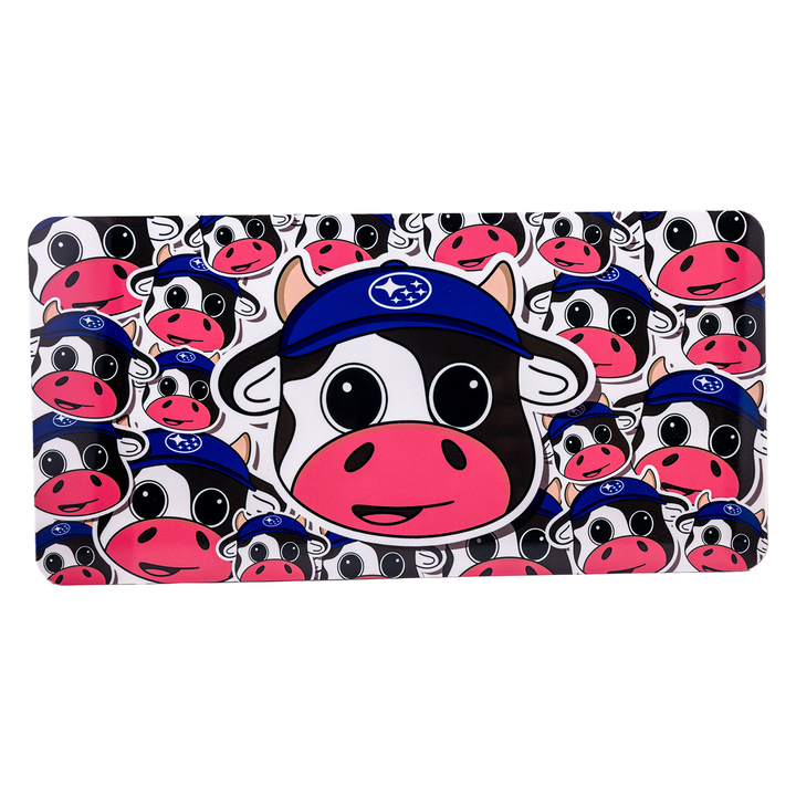 Moo Moo Cow Licence Plate