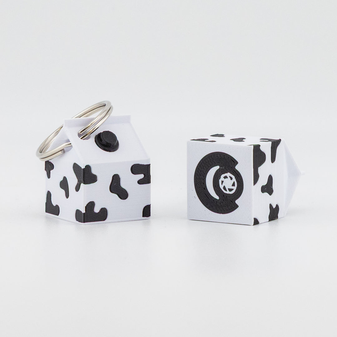 ANIMAL COW PETS 3D PRINTING KEYCHAIN MOO MOO SUBARU 