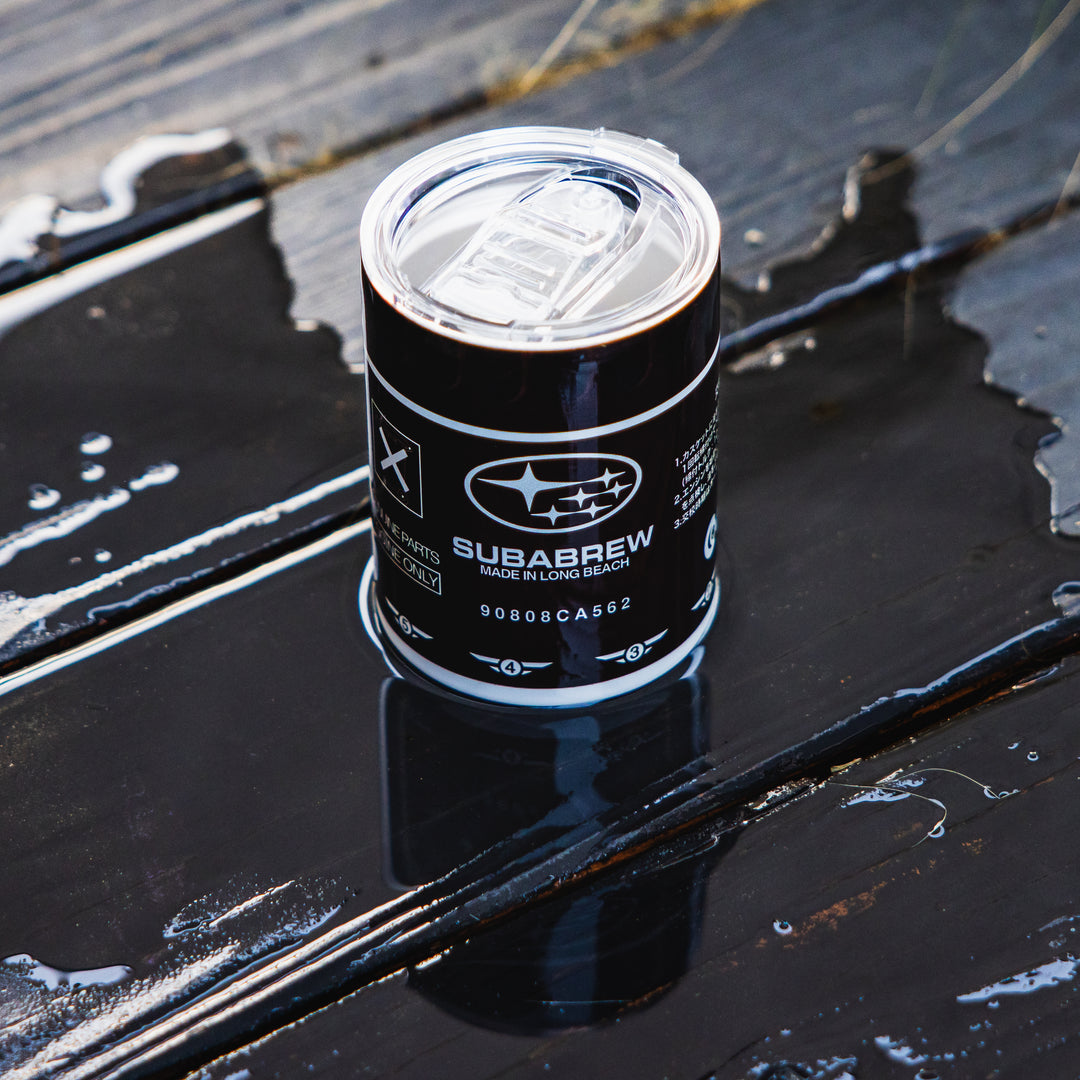 SUBARU OIL FILTER SUBLIMATION TUMBLER DRINKWARE