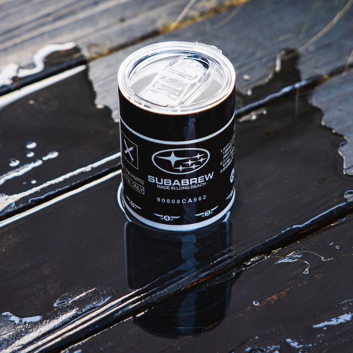 SUBARU OIL FILTER SUBLIMATION TUMBLER DRINKWARE