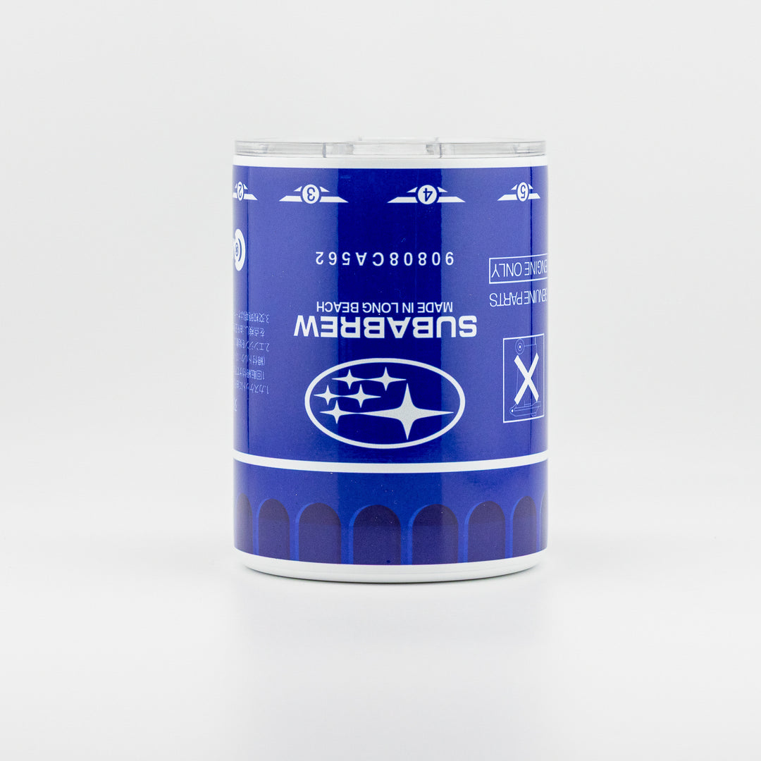 COVERART CUSTOM SUBARU OEM OIL FILTER STAINLESS STEEL MUG TUMBLER CAMPING GEAR