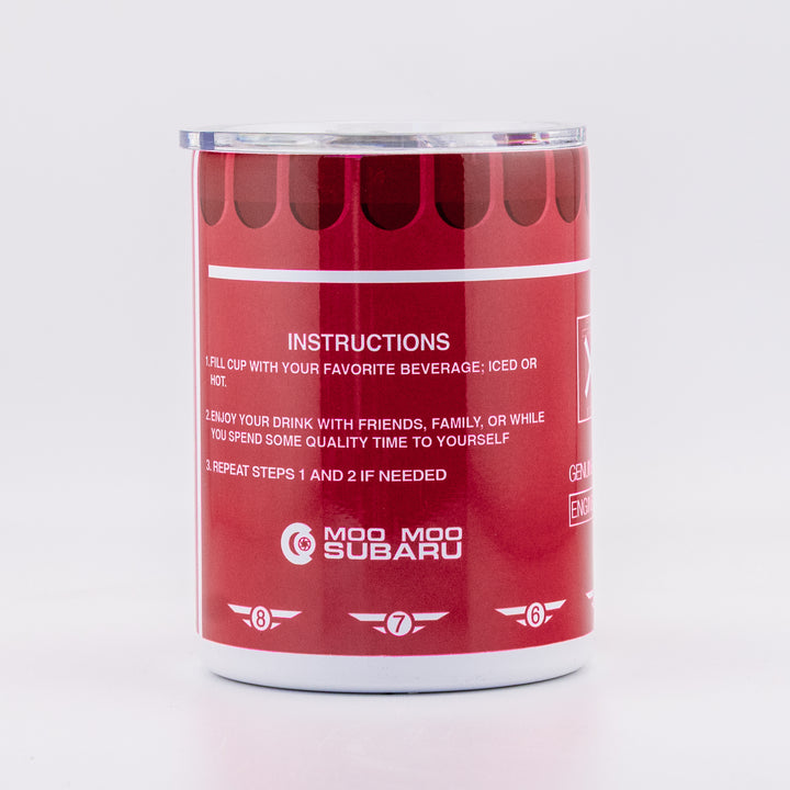 STI Cherry Blossom Oil Filter Tumbler