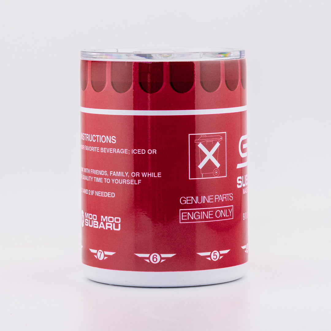 STI Cherry Blossom Oil Filter Tumbler