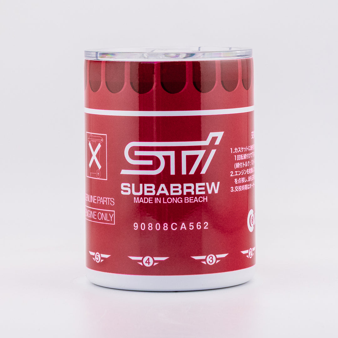 STI Cherry Blossom Oil Filter Tumbler